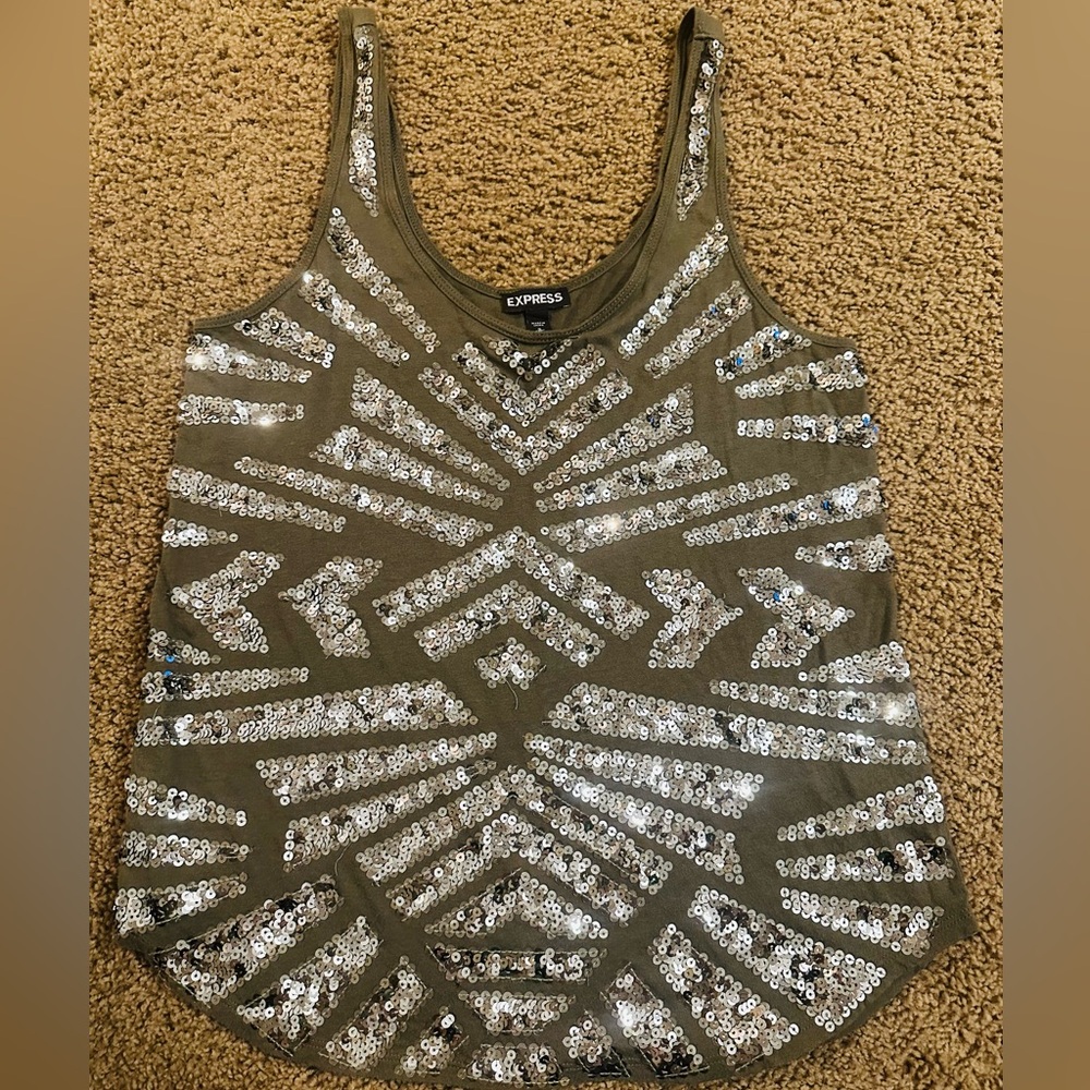 Women’s Express embellished tank